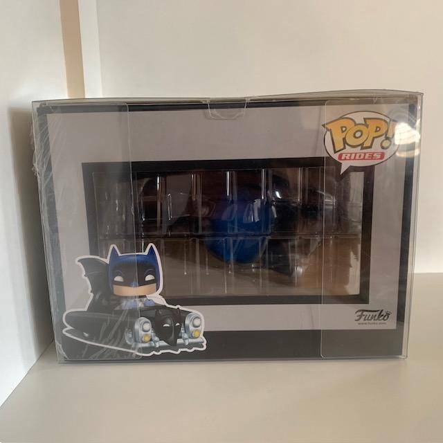 1950 Batmobile Pop rides, Funko Pop #277, With Pop Protector