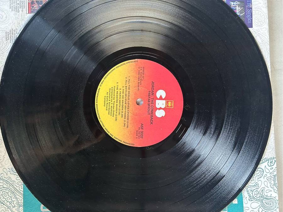 JORDAN THE COME BACK - PREFAB SPROUT 2LP VINYL