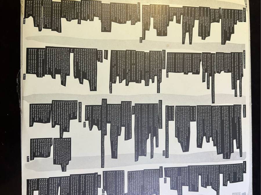 DAVID BOWIE - NEVER LET ME DOWN LP VINYL