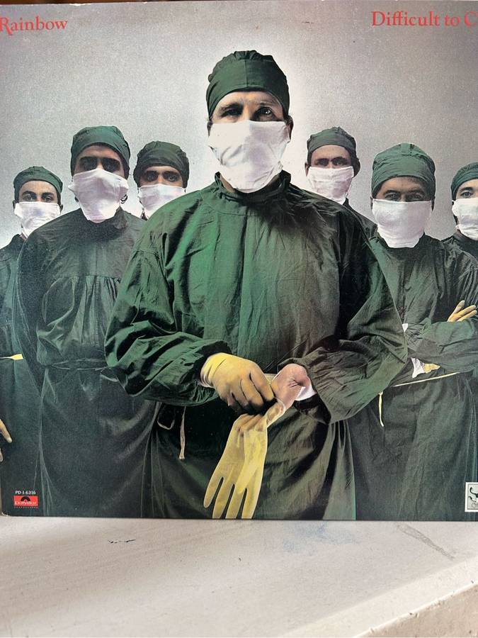 RAINBOW - DIFFICULT TO CURE LP VINYL