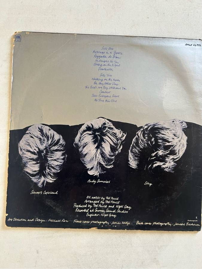 THE POLICE - RAGGATTA DE BLANC LP VINYL