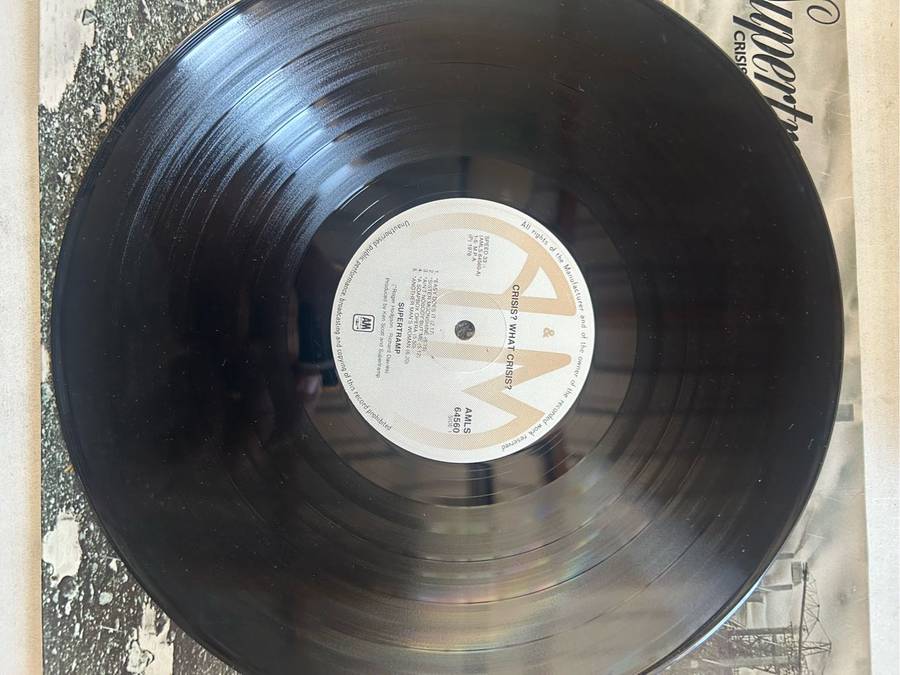 SUPERTRAMP - CRISIS ? WHAT CRISIS ? LP VINYL