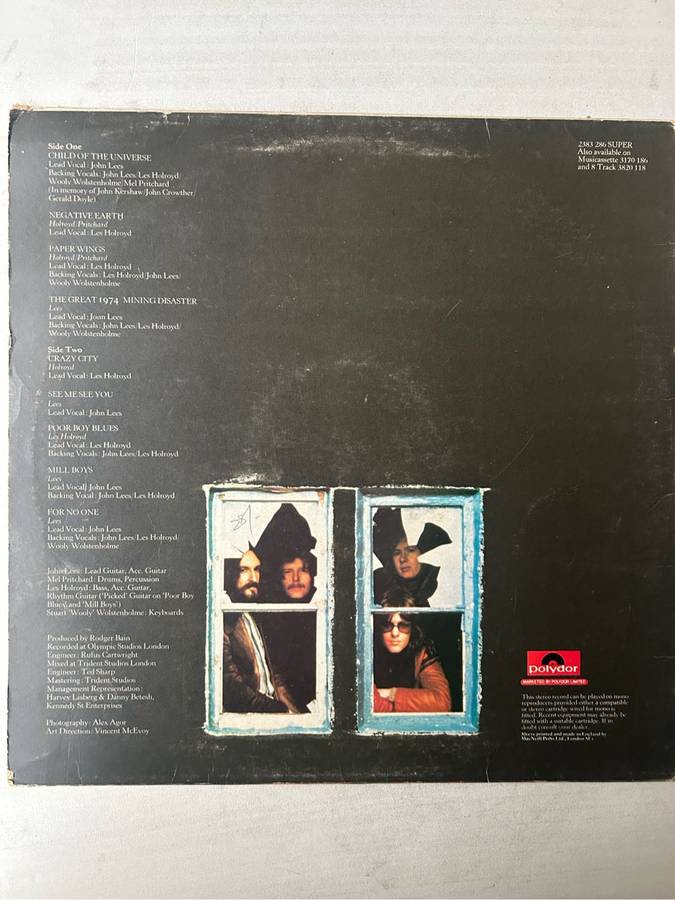 BARCLAY JAMES HARVEST - EVERYONE IS EVERYBODY ELSE LP VINYL