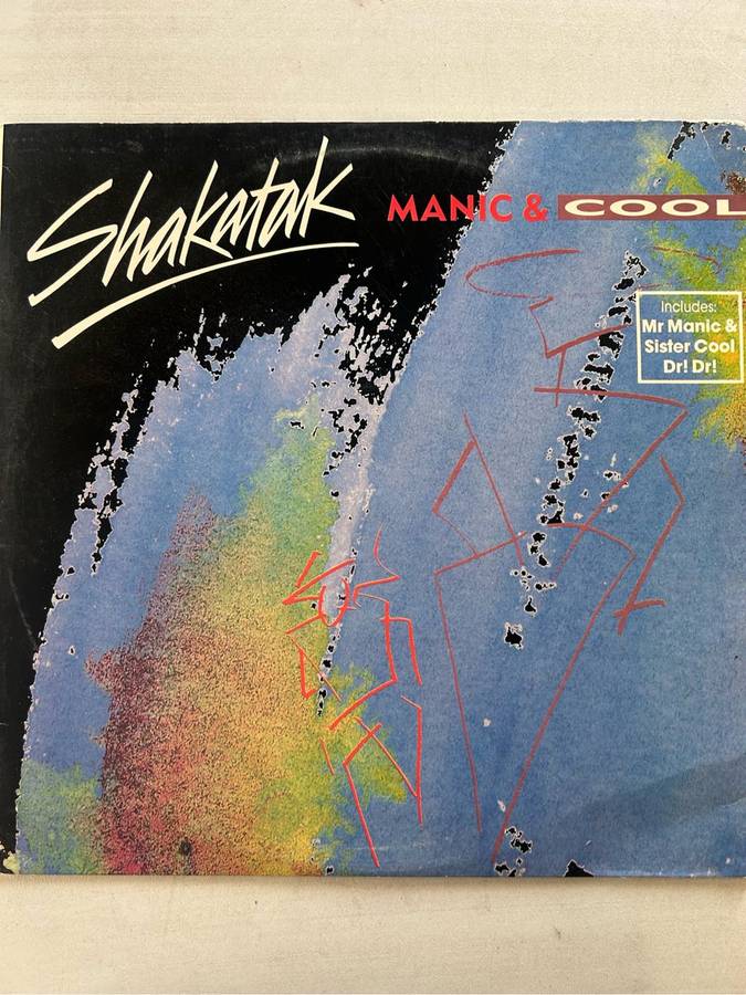 SHAKATAK - MANIC & COOL LP VINYL