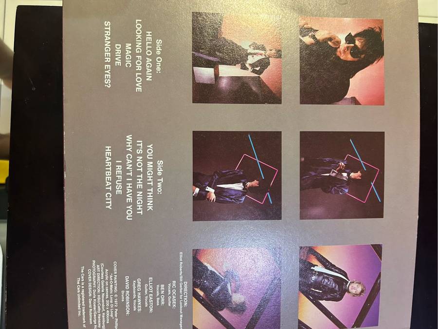 THE CARS - HEARTBEAT CITY LP VINYL