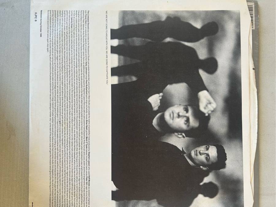 FRANKIE GOES TO HOLLYWOOD - LIVERPOOL LP VINYL