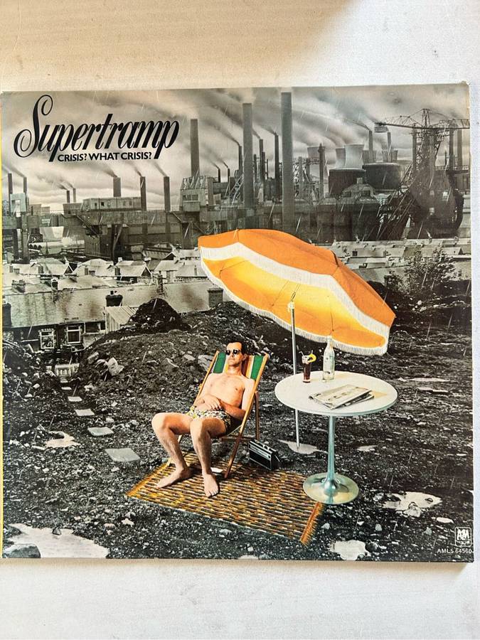 SUPERTRAMP - CRISIS ? WHAT CRISIS ? LP VINYL