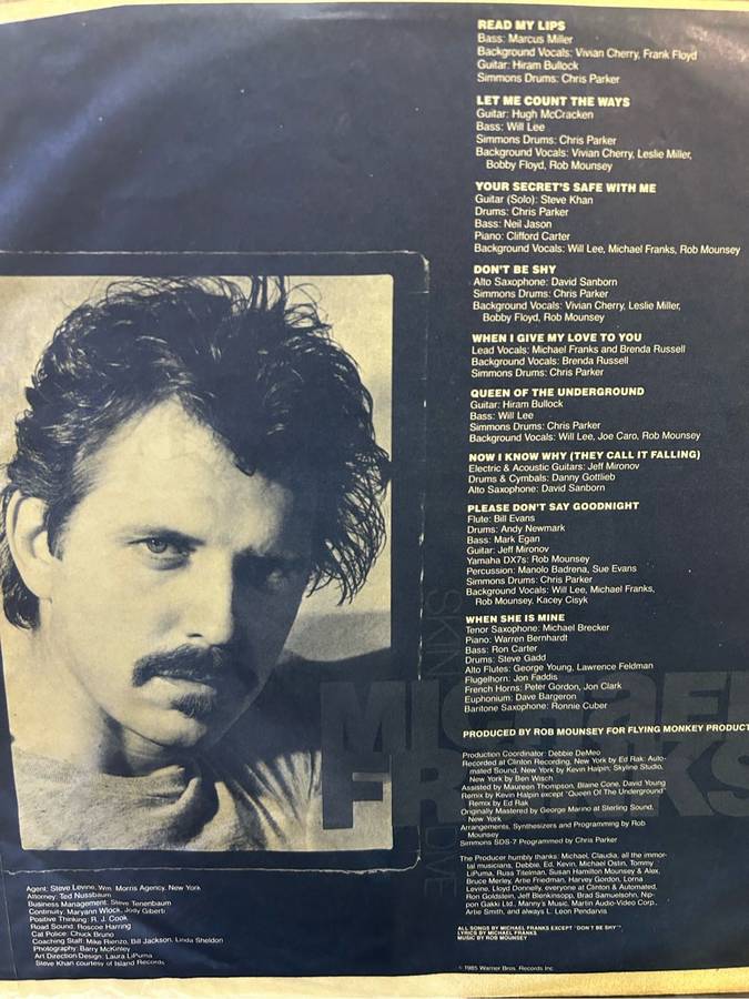 MICHAEL FRANKS - SKIN DIVE LP VINYL