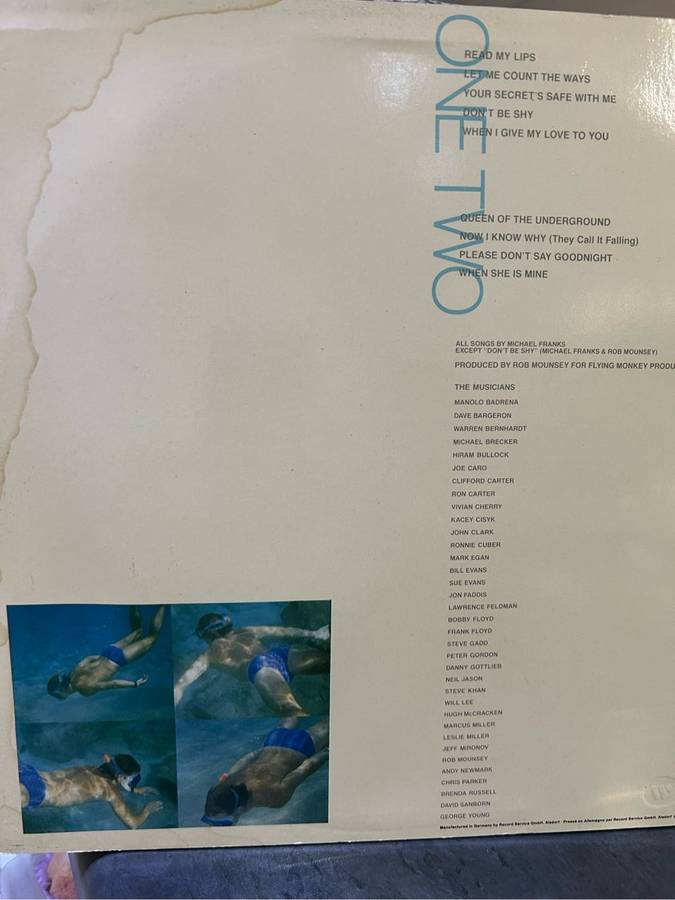 MICHAEL FRANKS - SKIN DIVE LP VINYL