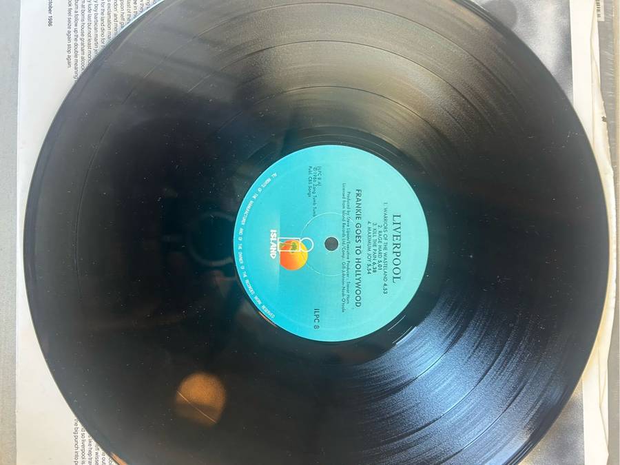 FRANKIE GOES TO HOLLYWOOD - LIVERPOOL LP VINYL