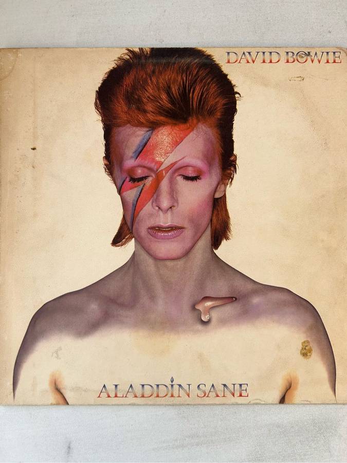 DAVID BOWIE- ALADDIN SANE LP VINYL