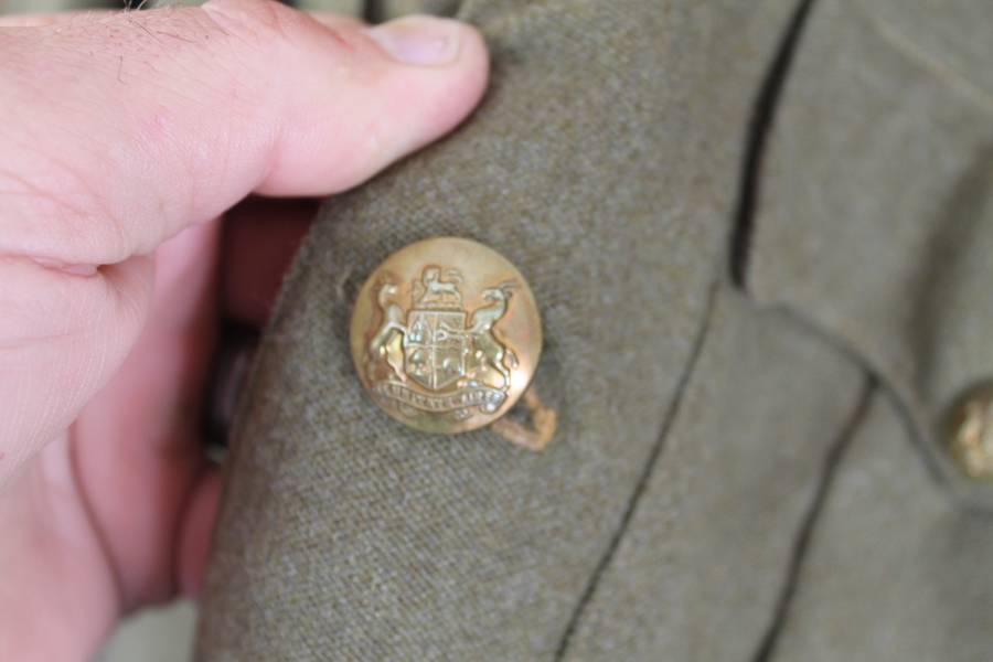 World War 2 South African Union Battle Dress