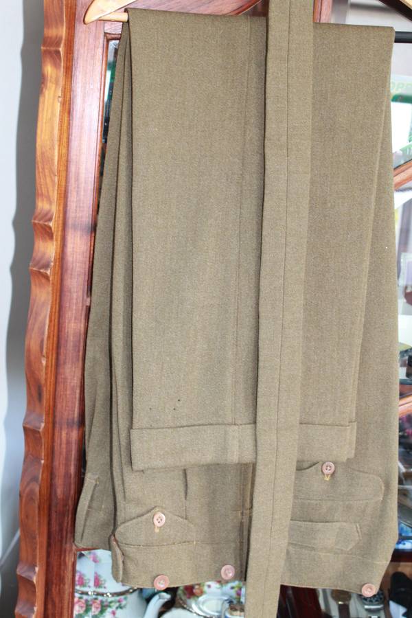 World War 2 South African Union Battle Dress