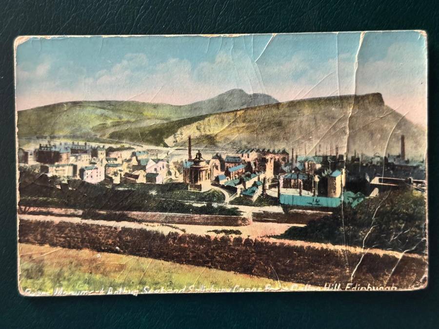POSTCARD - EDINBURGH