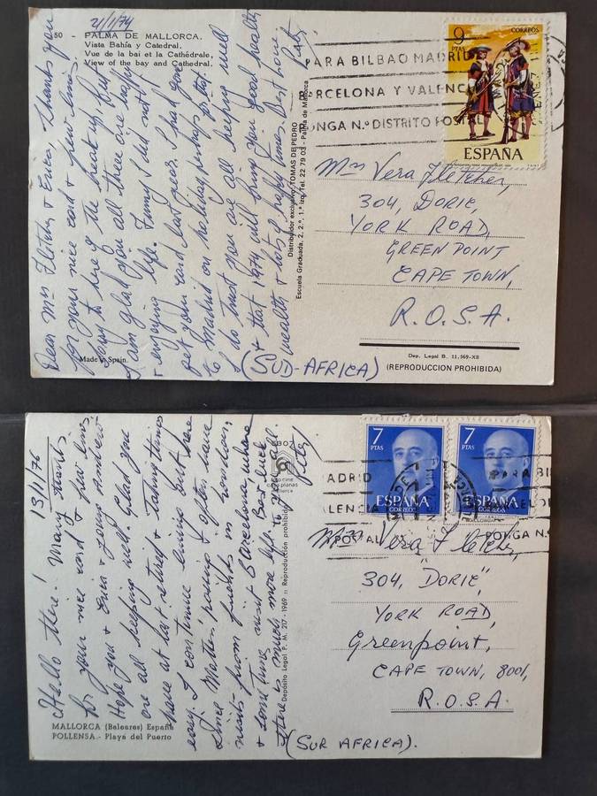 POSTCARDS PALMA MALLORCA