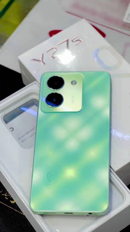 New Vivo Y27s with Cover- Green