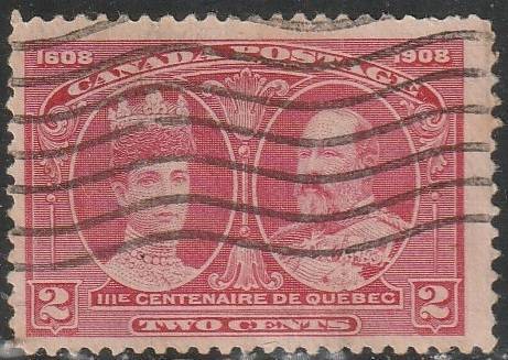 CANADA 1908 The 300th Anniversary of the Founding of Quebec  ULH SG 190