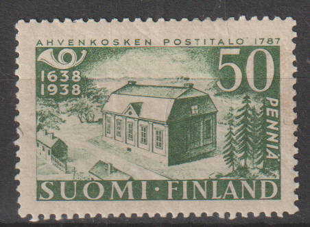 FINLAND 1938 The 300th anniversary of the Finnish post MM SG 326