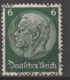 GERMAN REICH 1934 Paul von Hindenburg UNH SG 486