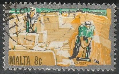Malta 1981 History of Maltese Industry ULH SG 674