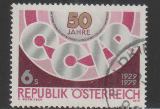 AUSTRIA 1979 The 50th Anniversary of International Radio Consultative Committee - CCIR UNH SG 1828