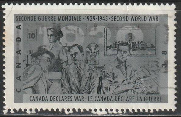 CANADA 1989 The 50th Anniversary of Outbreak of Second World War ULH SG 1346