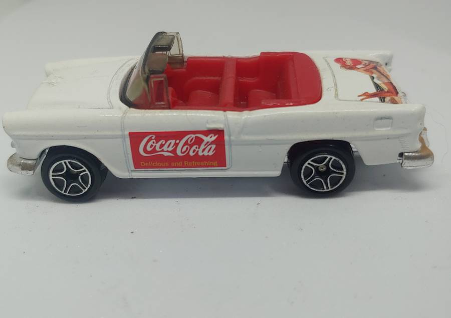 COCA COLA MATCHBOX CHEVY 1955