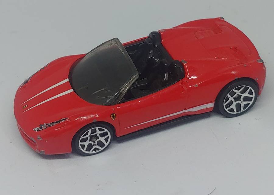 HOTWHEELS FERRARI 458 SPIDER 1/64