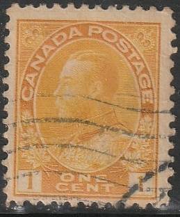 CANADA 1922 -1925 King George V in Admiral Uniform ULH SG 247