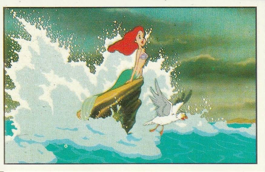 PANINI COLLECTABLE STICKERS THE LITTLE MERMAID #80