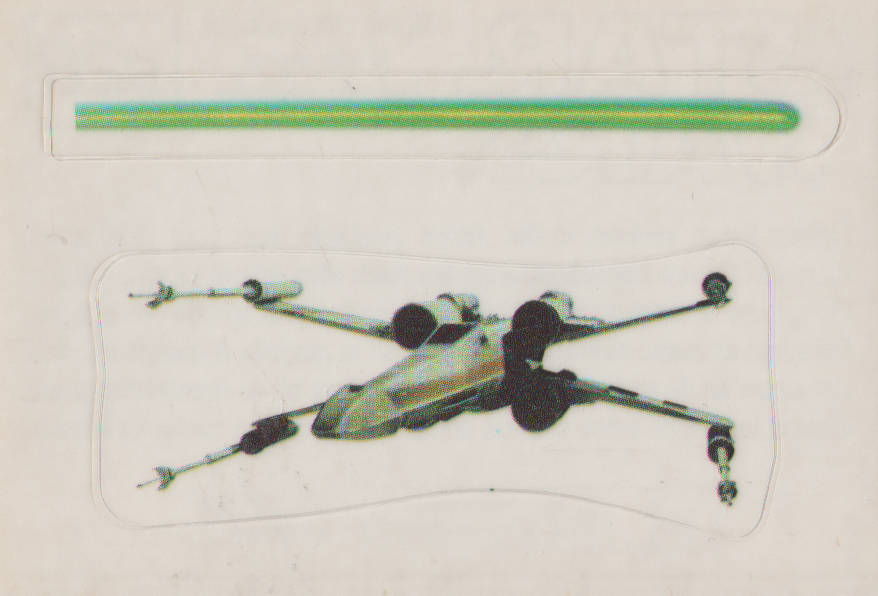 PANINI COLLECTABLE STICKERS STAR WARS #S 28