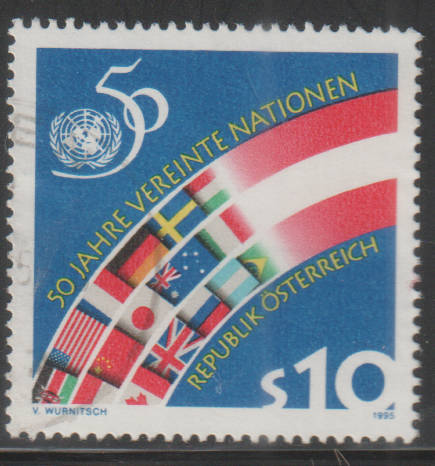 AUSTRIA  1995 The 50th Anniversary of the United Nations UNH SG 2405