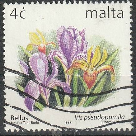 MALTA 1999 Flowers ULH SG 1137