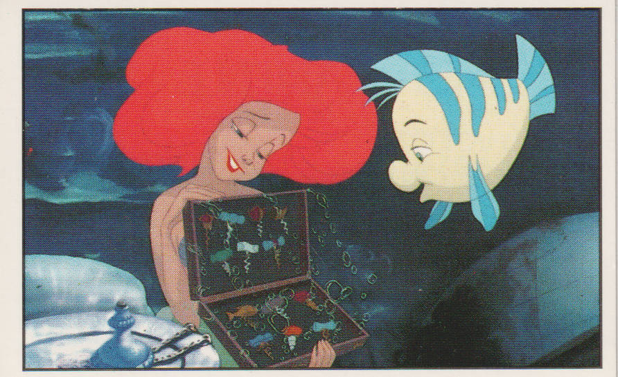PANINI COLLECTABLE STICKERS THE LITTLE MERMAID #51