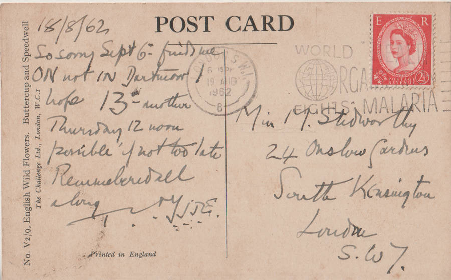 MINT POST CARD GB
