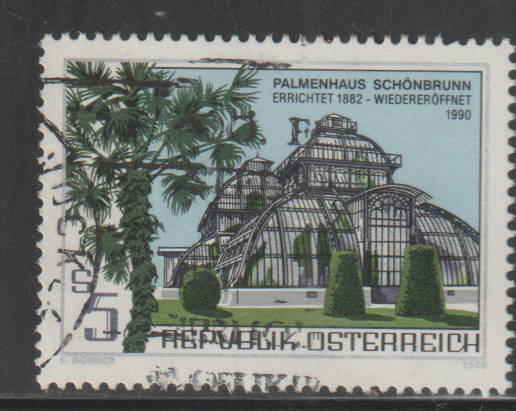 AUSTRIA 1990 House of Palms Re-opening UNH SG 2247