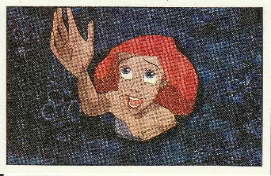 PANINI COLLECTABLE STICKERS THE LITTLE MERMAID #52