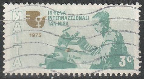 MALTA 1975 International Women's Year ULH SG 540