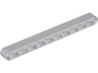 ORIGINAL LEGO Technic, Liftarm Thick 1 x 11 USED LIGHT BLUEISH GRAY