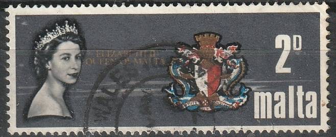 MALTA 1967 Royal visit ULH SG 396