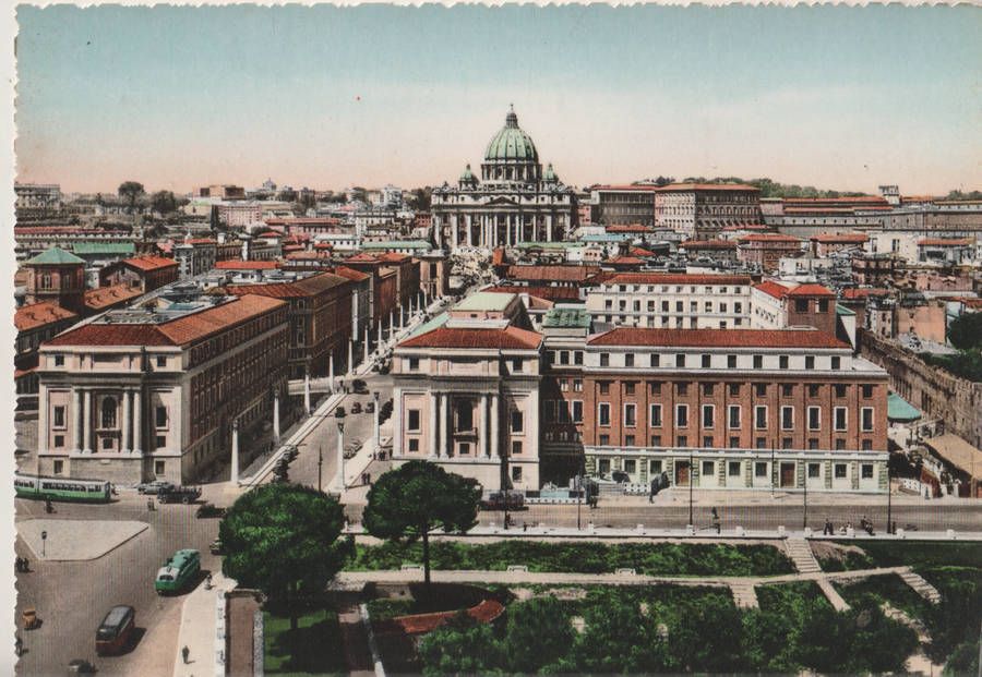 MINT POST CARD ROME