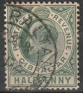 Gibraltar 1903 King Edward VII ULH SG