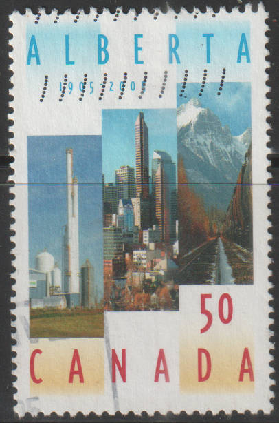 CANADA 2005 The 100th Anniversary of Alberta - ULH SG 2362