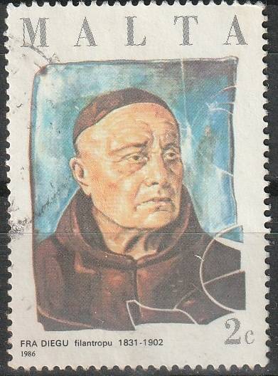 MALTA 1986 Philanthropist ULH SG 785