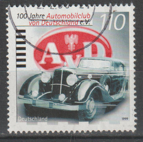 GERMANY 1999 The 100th Anniversary of the German Automobile Society ULH SG 2895