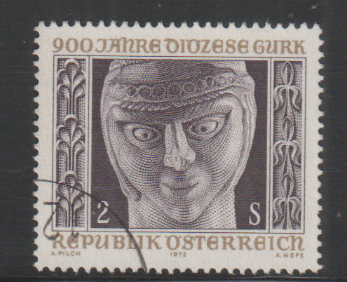 AUSTRIA 1972 The 900th Anniversary of the Gurk Diocese UNH SG 1637