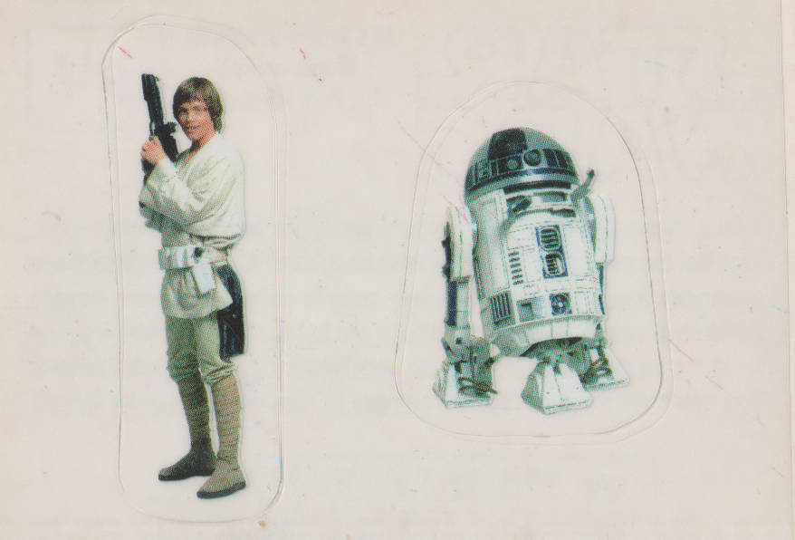 PANINI COLLECTABLE STICKERS STAR WARS #S 4