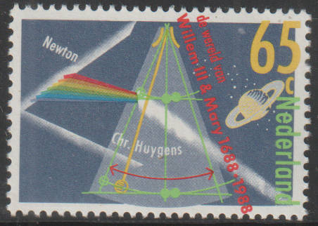 NETHERLANDS 1988 The 300th Anniversary of England´s Glorious Revolution, 1688-1988 UMM SG 1534