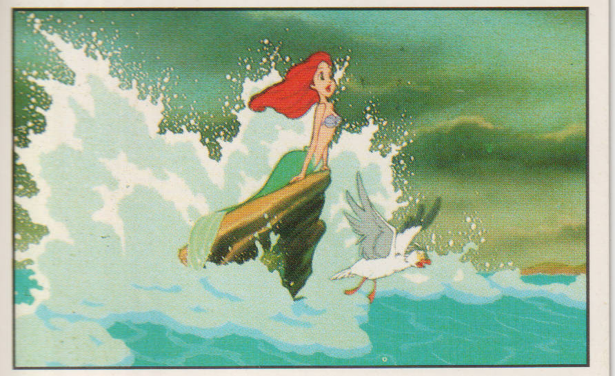 PANINI COLLECTABLE STICKERS THE LITTLE MERMAID #80