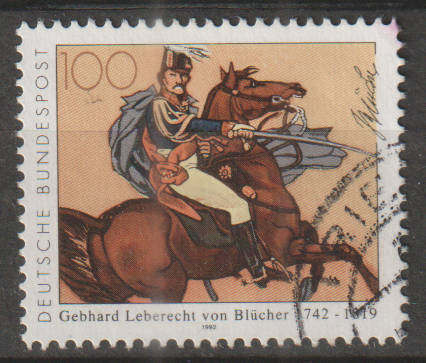 GERMANY 1992 The 250th Anniversary of Gebhard Leberecht von Blücher, Marshal ULH SG 2490